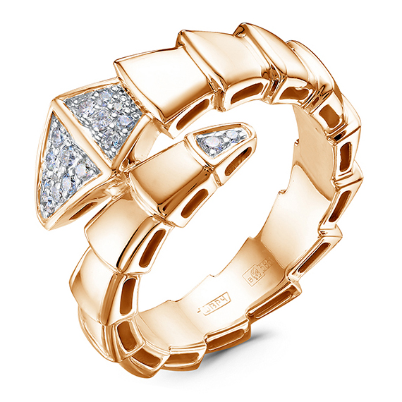 Кольцо, золото, бриллиант, д1101920р